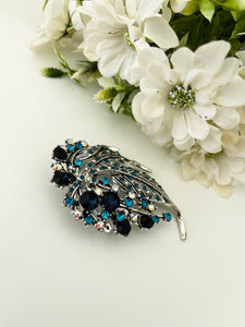 Rhinestones Scarf Pin / Brochure