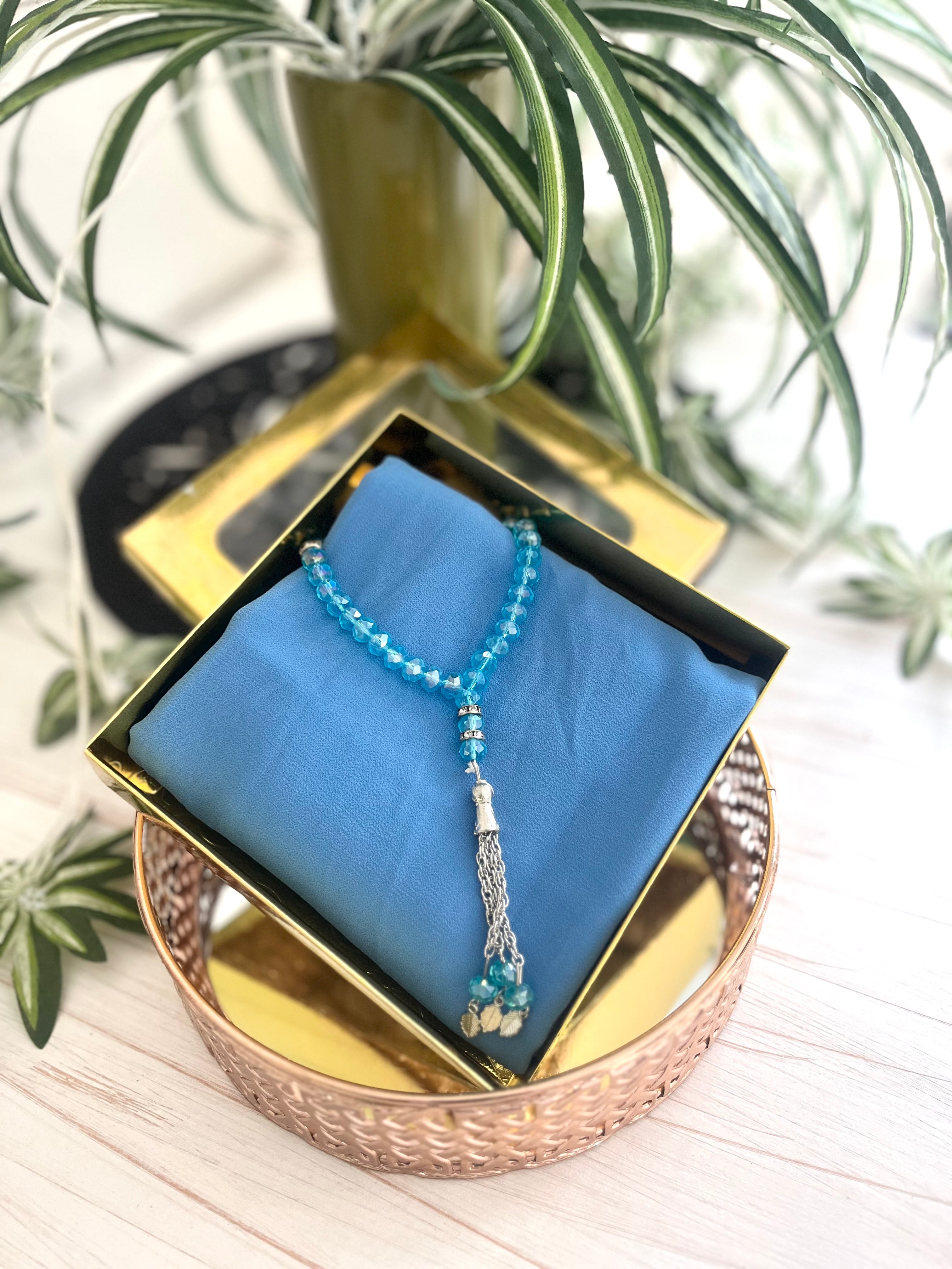 Luxury Chiffon with Tasbhee in a box