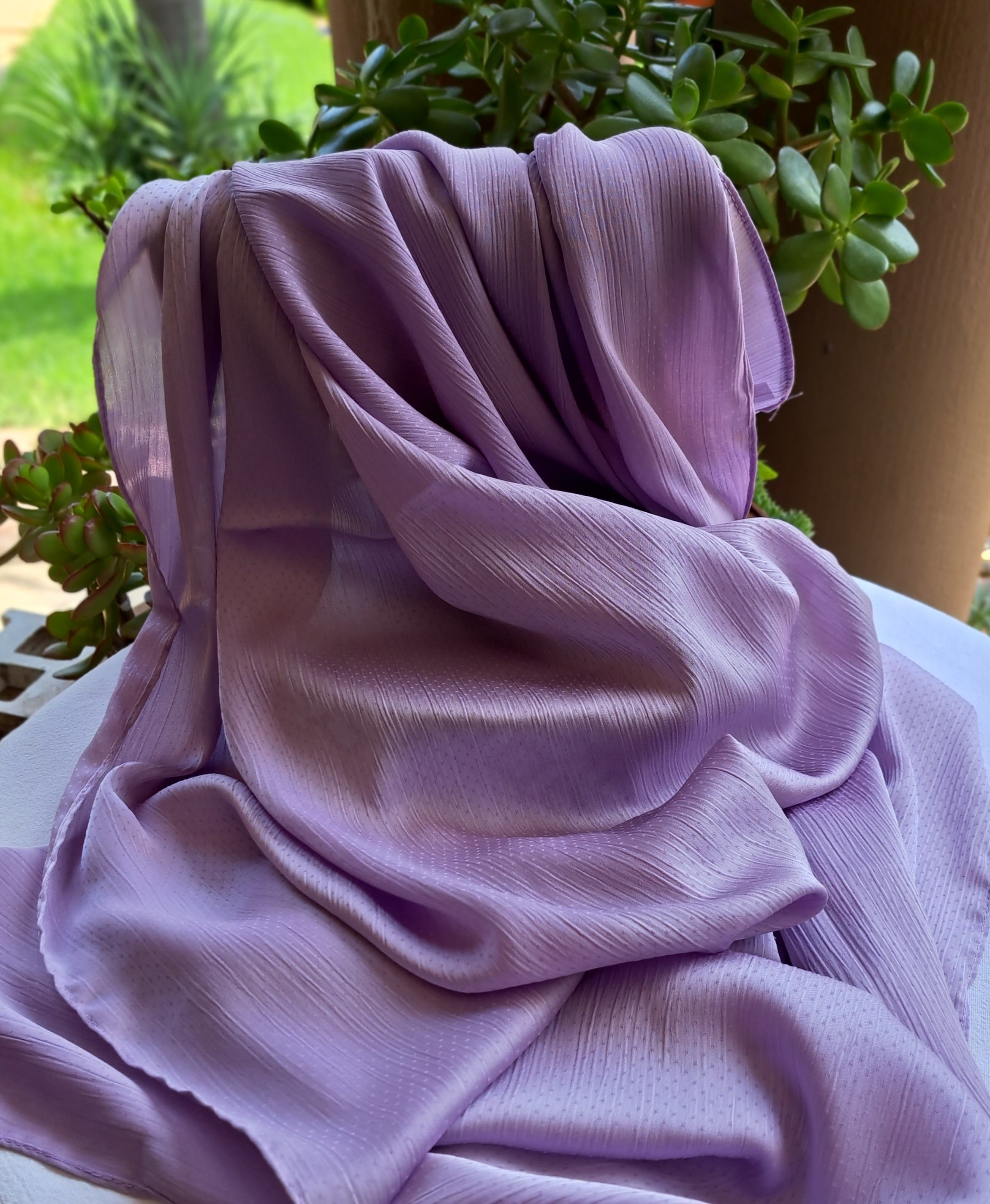 Non Slip Satin Scarf