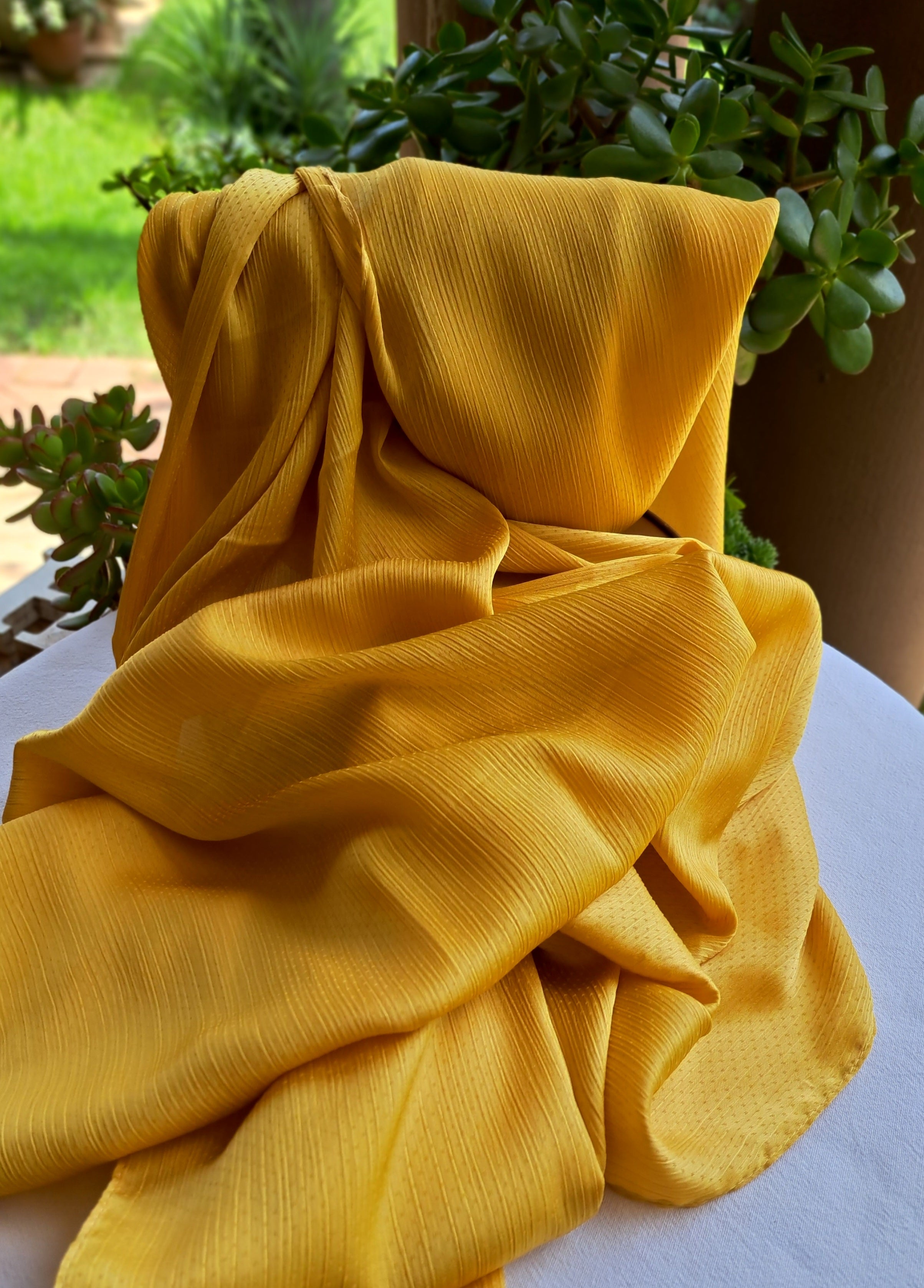 Non Slip Satin Scarf