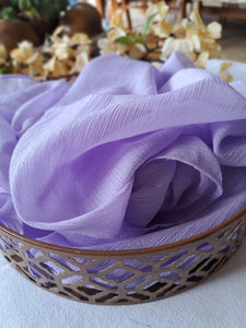 Shimmer Chiffon - Lilac