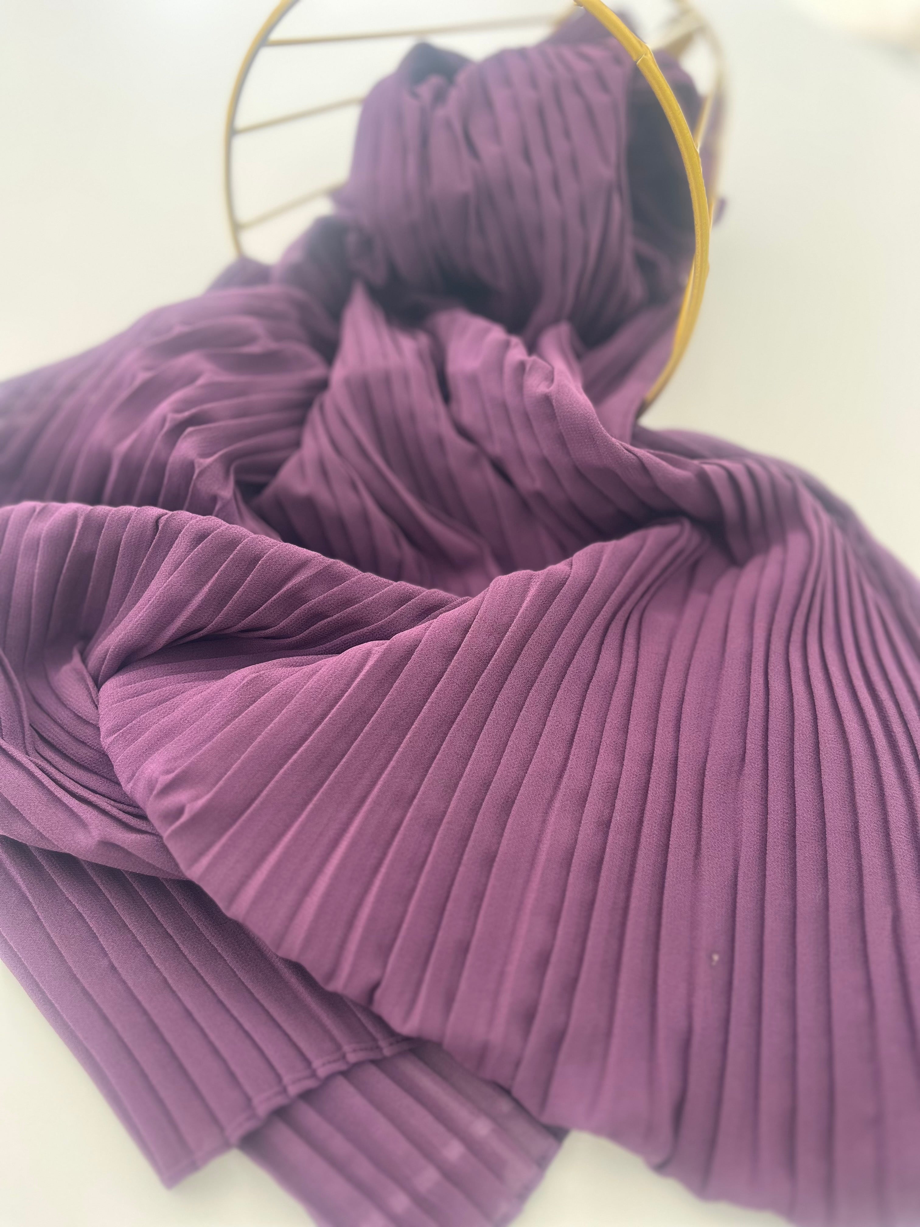 Chiffon Pleated