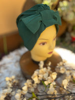 Load image into Gallery viewer, Bow Turban can be used 2 ways
