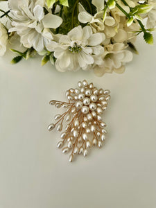 Rhinestones Scarf Pin / Brochure