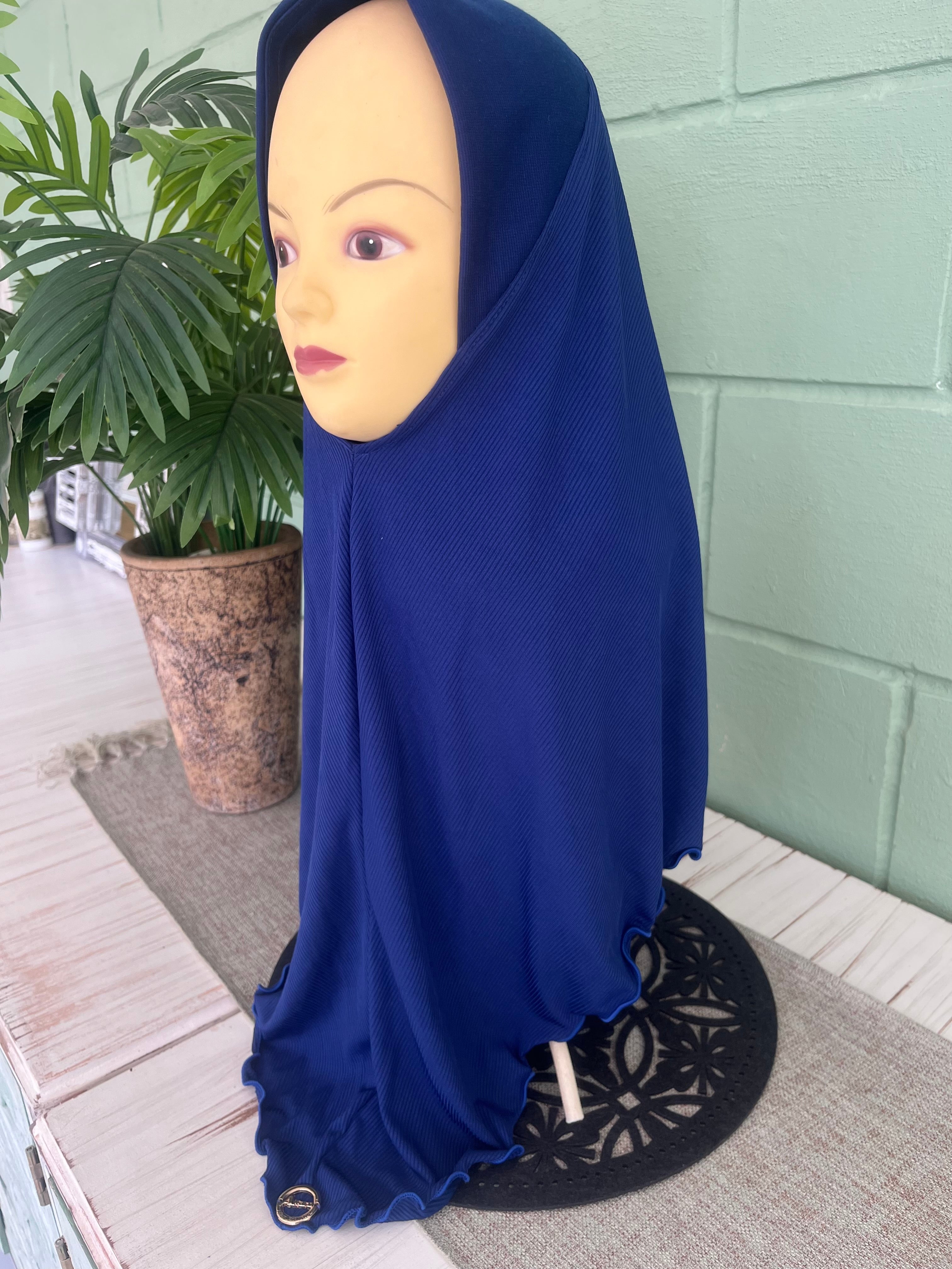 Instant Ribbed Short Burqa