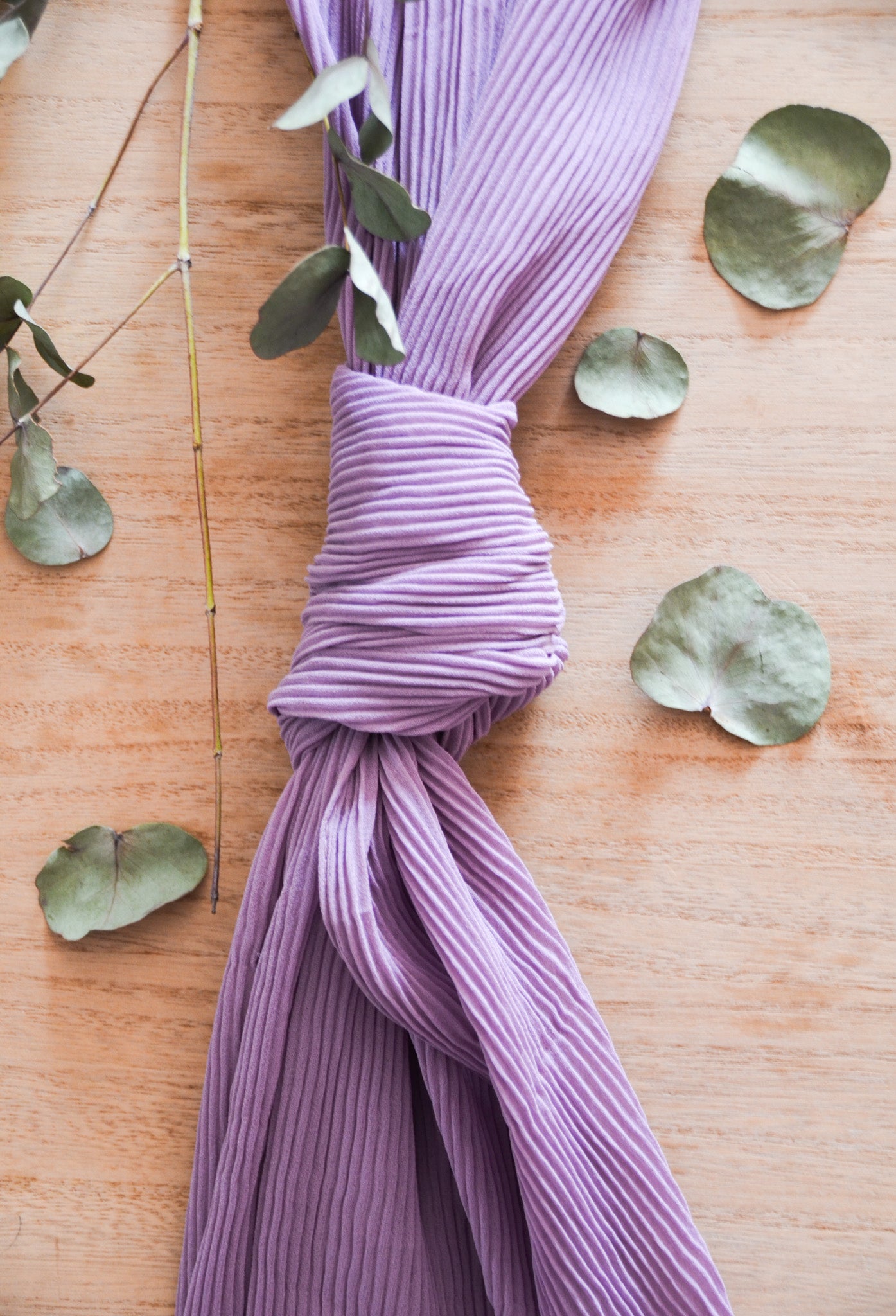 Ribbed Chiffon - Lavender