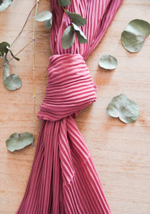 Ribbed Chiffon - Pink