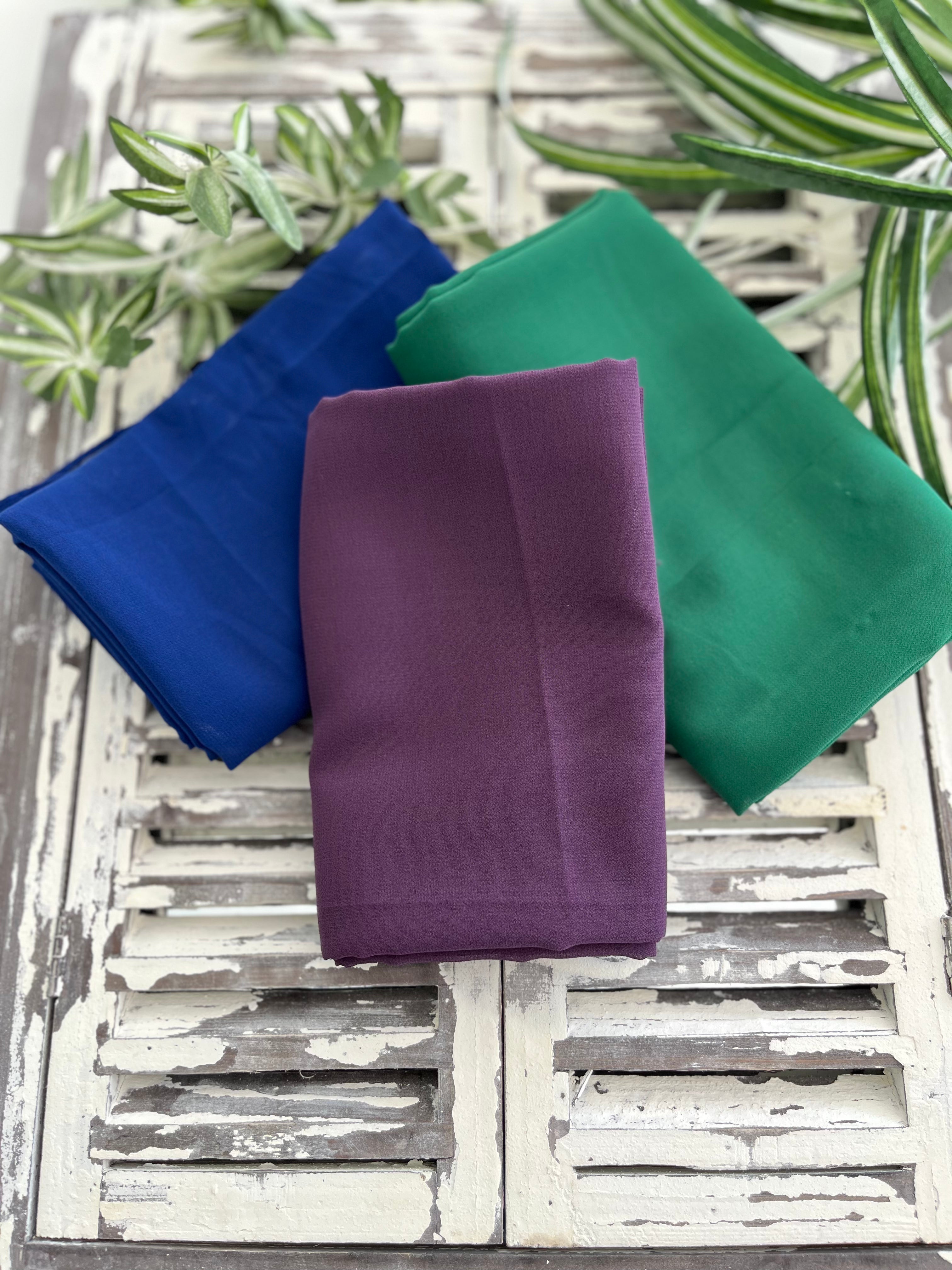 3 Premium Chiffons
