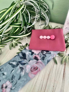 1 Premium Chiffon, 1 Floral Cotton with Free clip